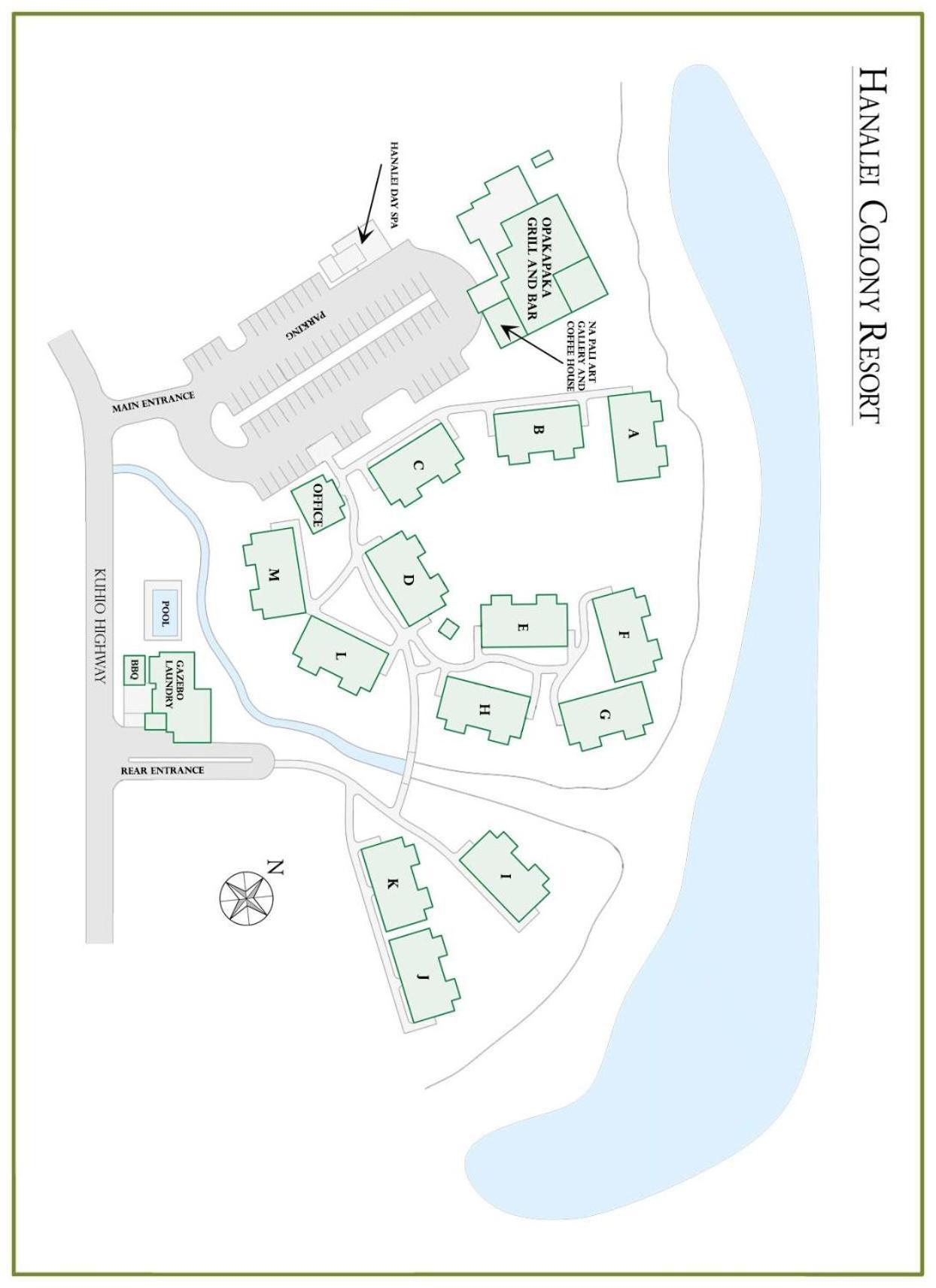 Hanalei Colony Resort J3 Eksteriør bilde